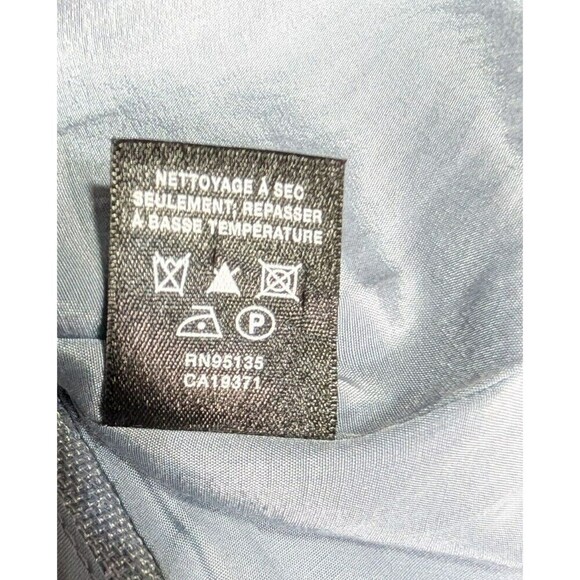 Lafayette 148 New York One Button Blazer Periwinkle Shimmer Viscose Blend Sz 12 - Picture 9 of 11